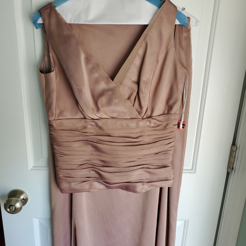 Two piece taupe formal outfit size 10